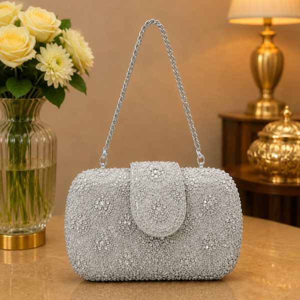 Crystal Clutch Bag