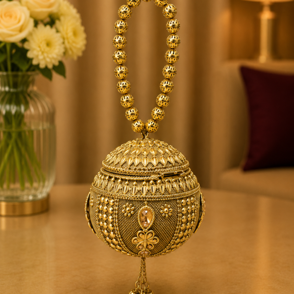 Metal Potli Bag Design 4