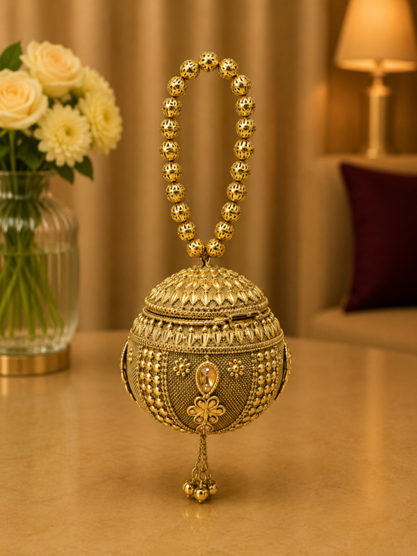Metal Potli Bag Design 4