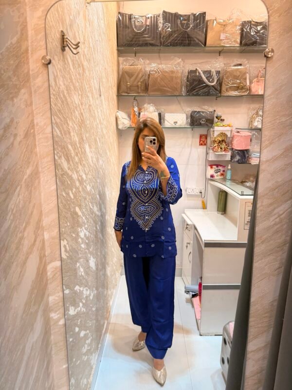 Bandhani Print Co-ord Set