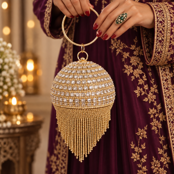 Regal Pearl Dome Bag