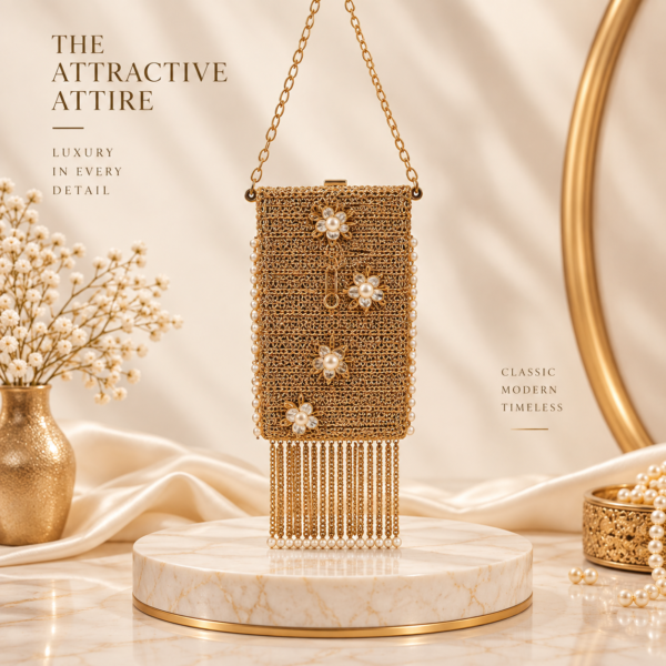 Golden Starburst Festival Bag