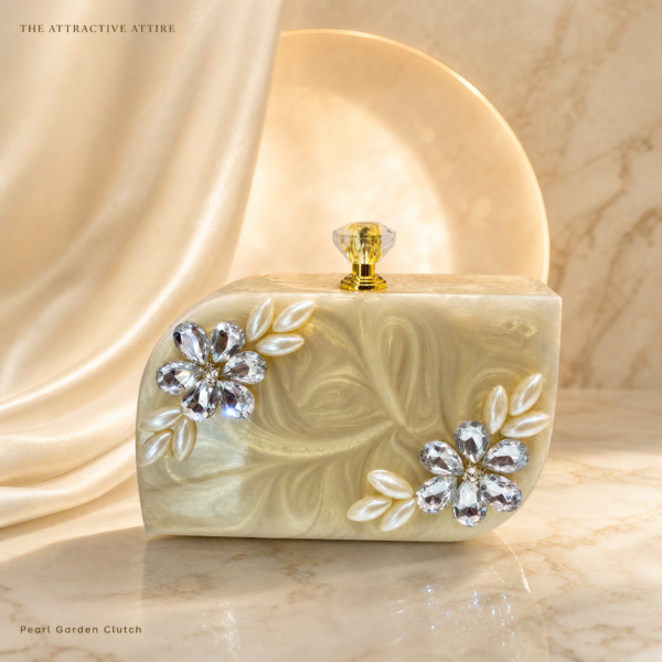 Pearl Garden Clutch