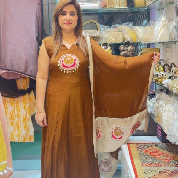 Elegant Anarkali Suit Set