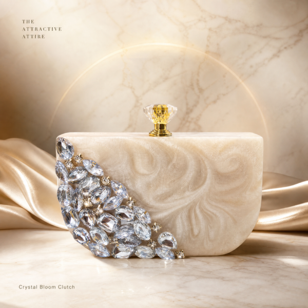 Crystal Bloom Clutch I