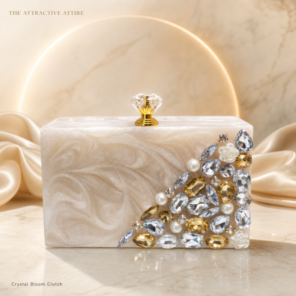 Crystal Bloom Clutch II