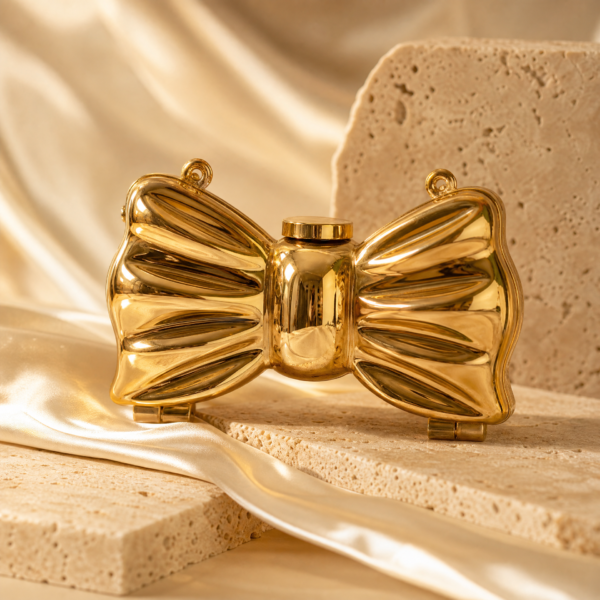 Gold Bow Clutch