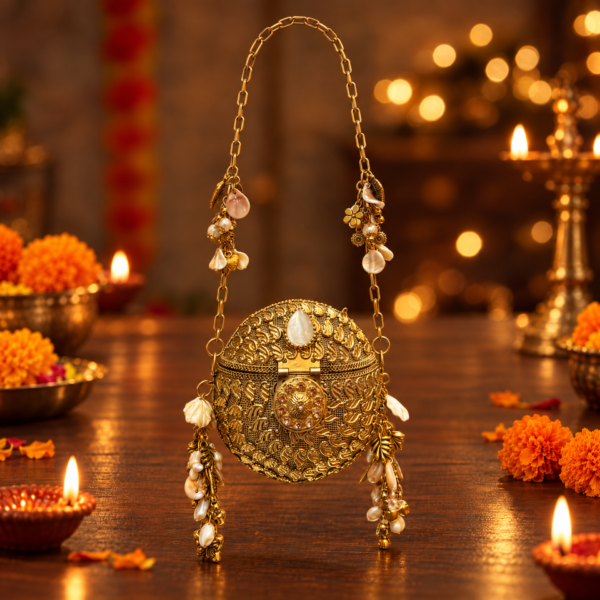 Pearl Charm Potli