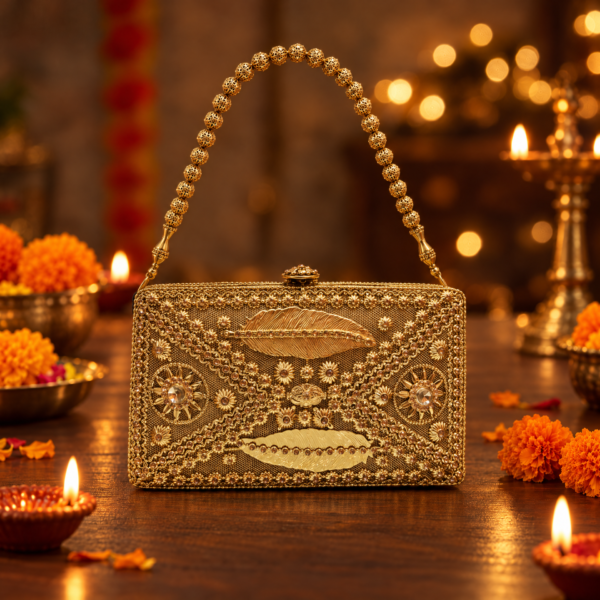 Crystal Flap Clutch
