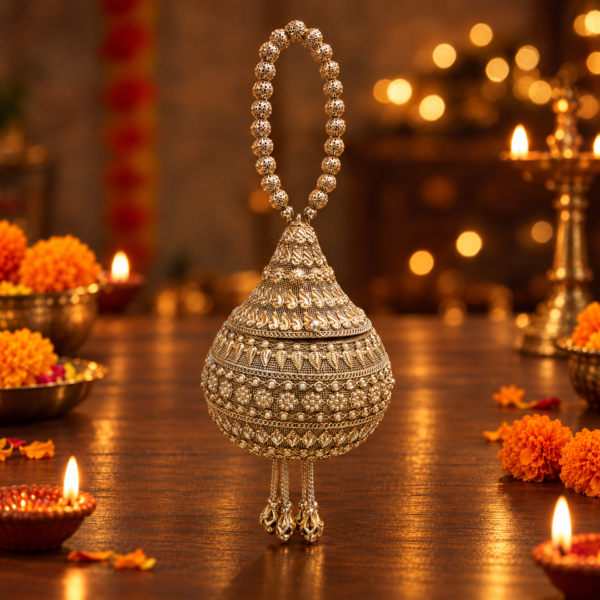 Gold Dome Potli